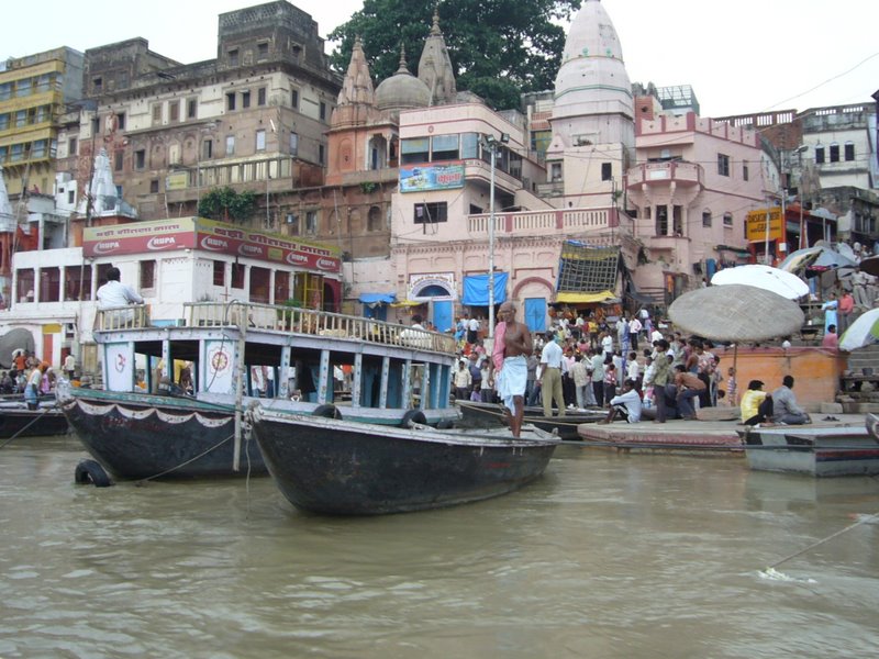 Travel - India - Varanasi - Gangees Boattrip